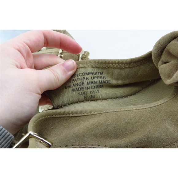 Bandolino Women Sz 6.5 M‎ Brown Wedge Leather,Suede Shoes - Picture 6 of 8